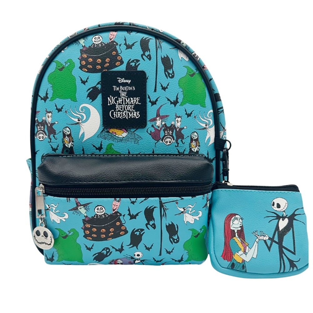 Disney Nightmare  Before Christmas  Mini Backpack with Coin Purse NEW